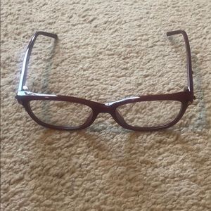 JIMMY CHOO Red eyeglasses